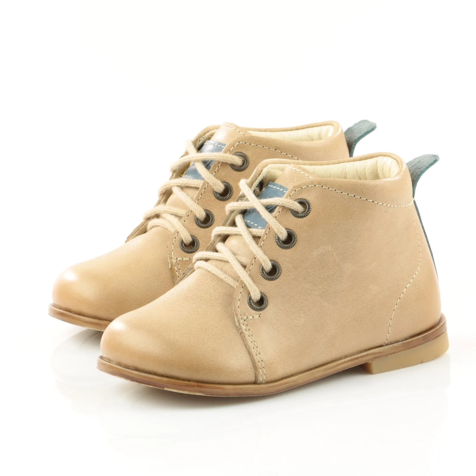 (1075-4) Emel beige classic first shoes