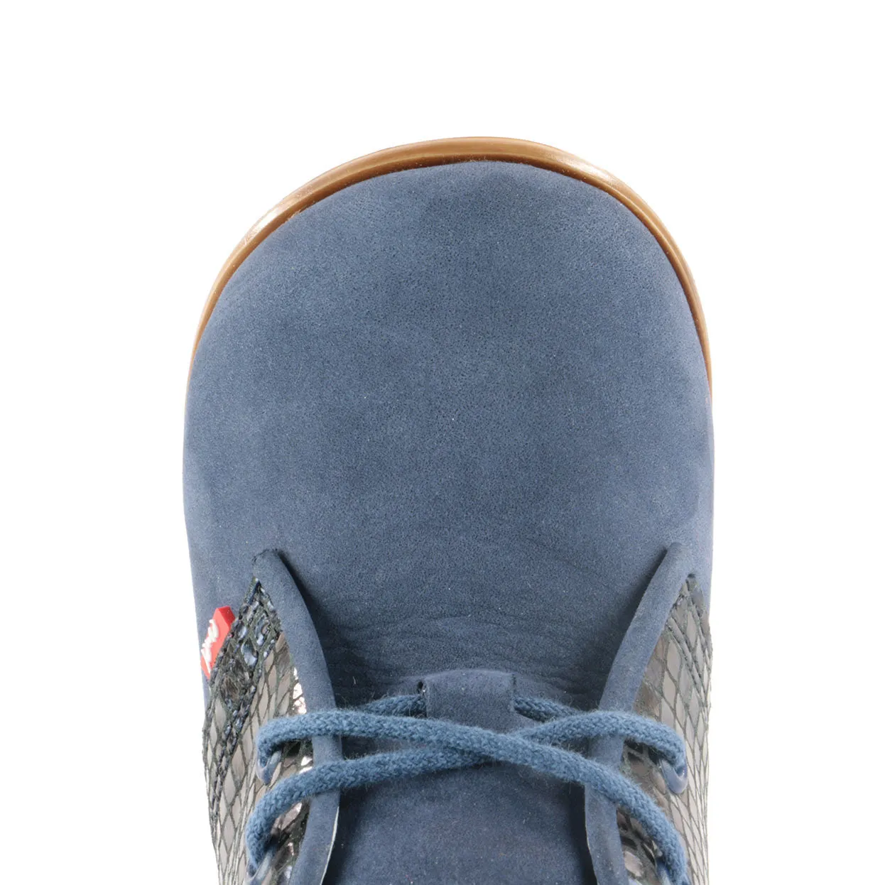 (2195A-1) Navy Lace Up Classics