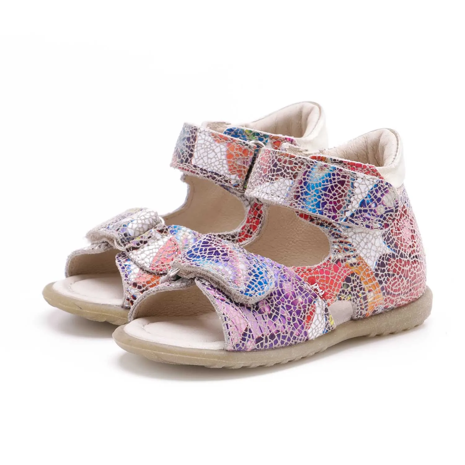 (2431-5) Emel Gaudi Print Sandals