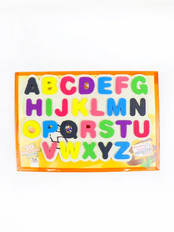 3D Educational Activity White Board English - Multicolor