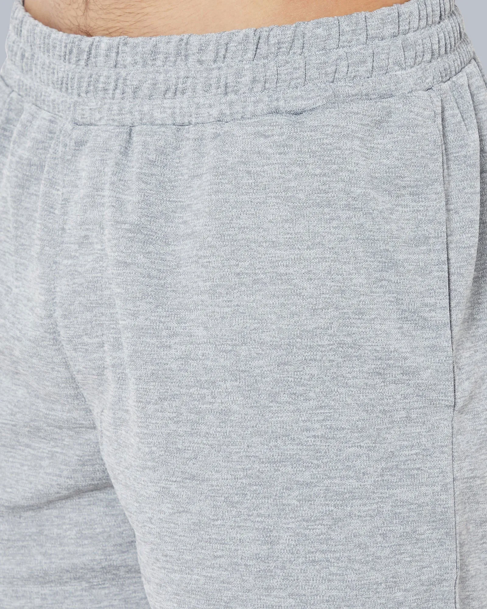 Active Shorts : Steel Grey Melange