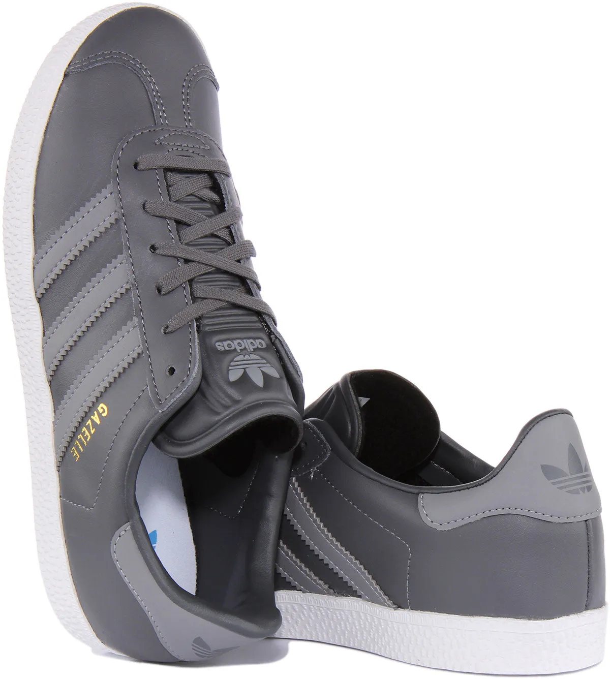 Adidas Gazelle J In Grey For Youth