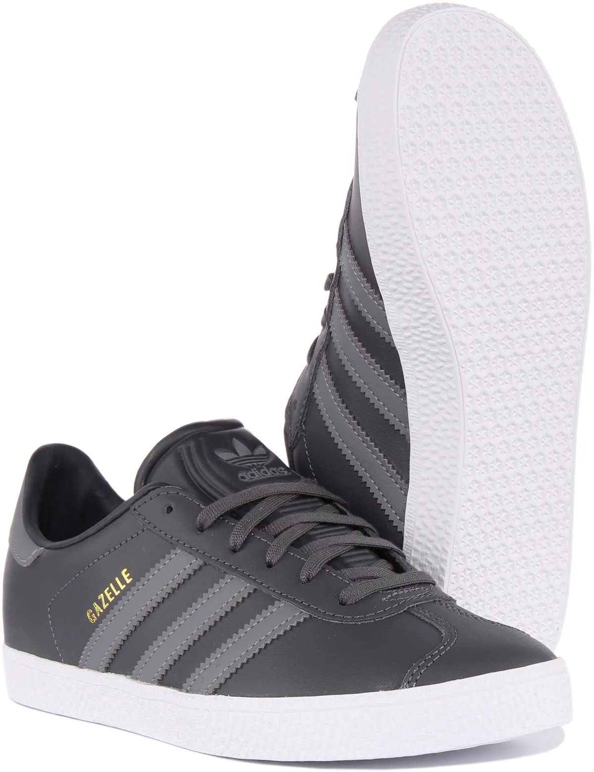 Adidas Gazelle J In Grey For Youth