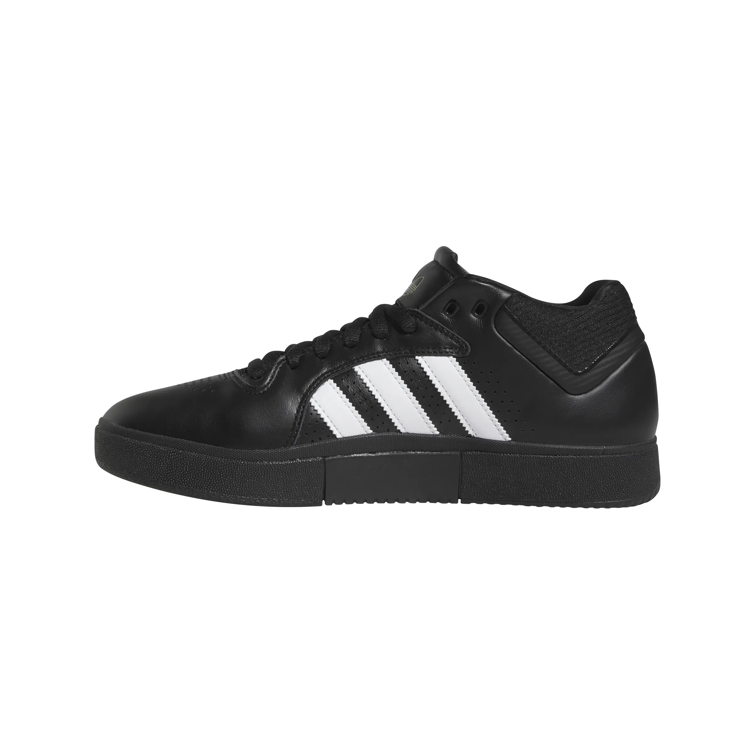 ADIDAS Tyshawn Shoes Core Black/Cloud White/Gold Metallic