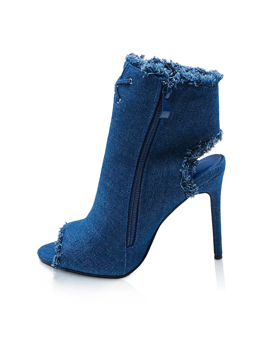 All Fun- Denim Bootie