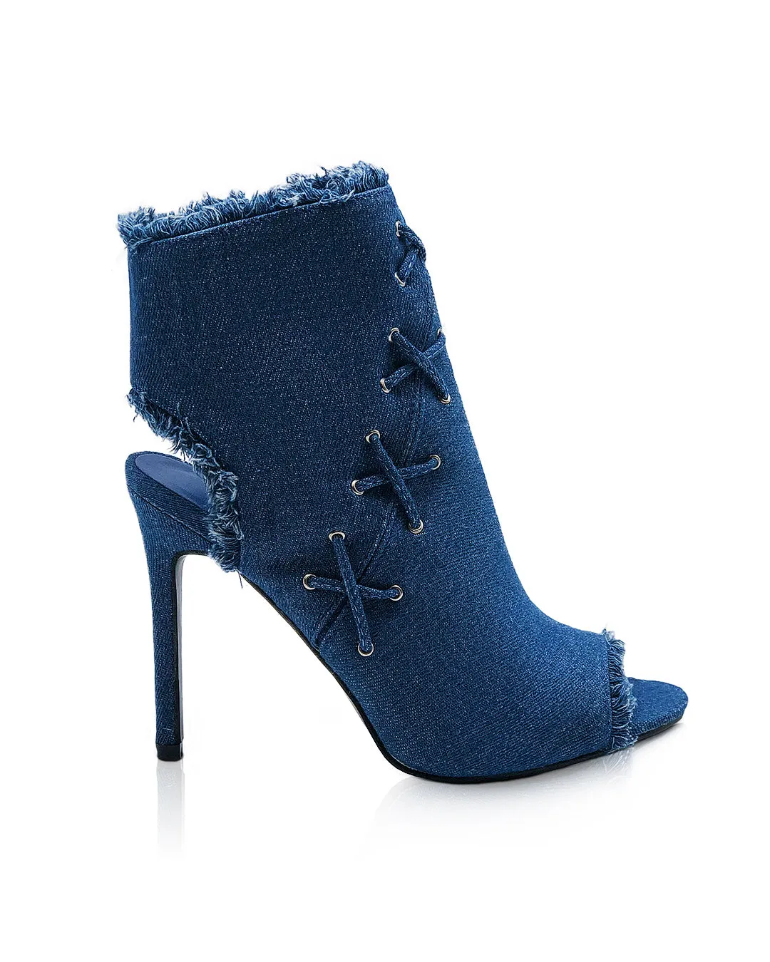 All Fun- Denim Bootie