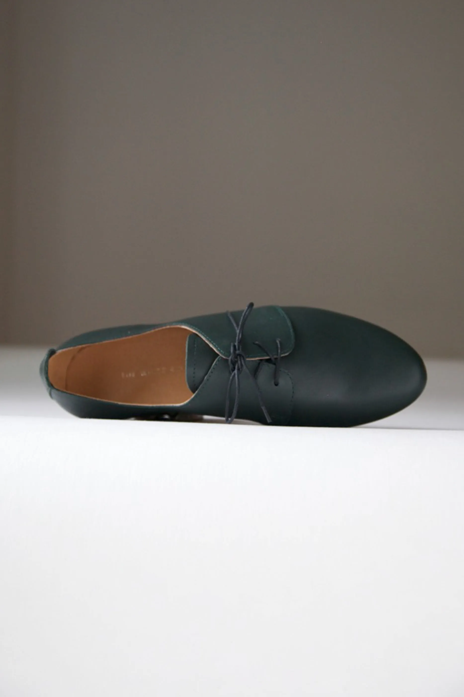 AMIRA Oxford Shoes - Dark Green