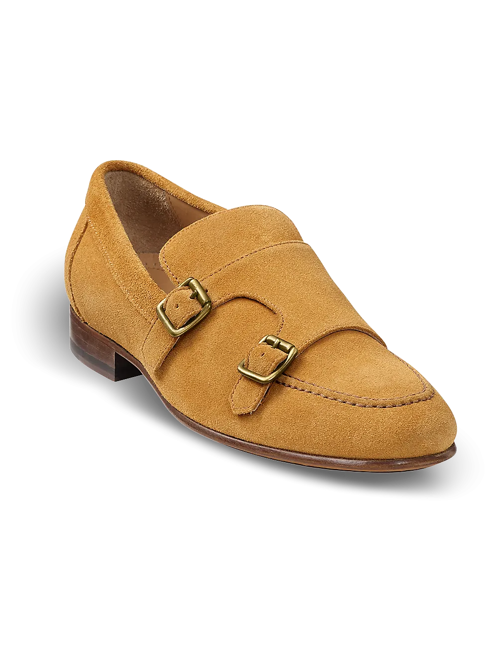 Amos Monk Strap Loafer - Camel