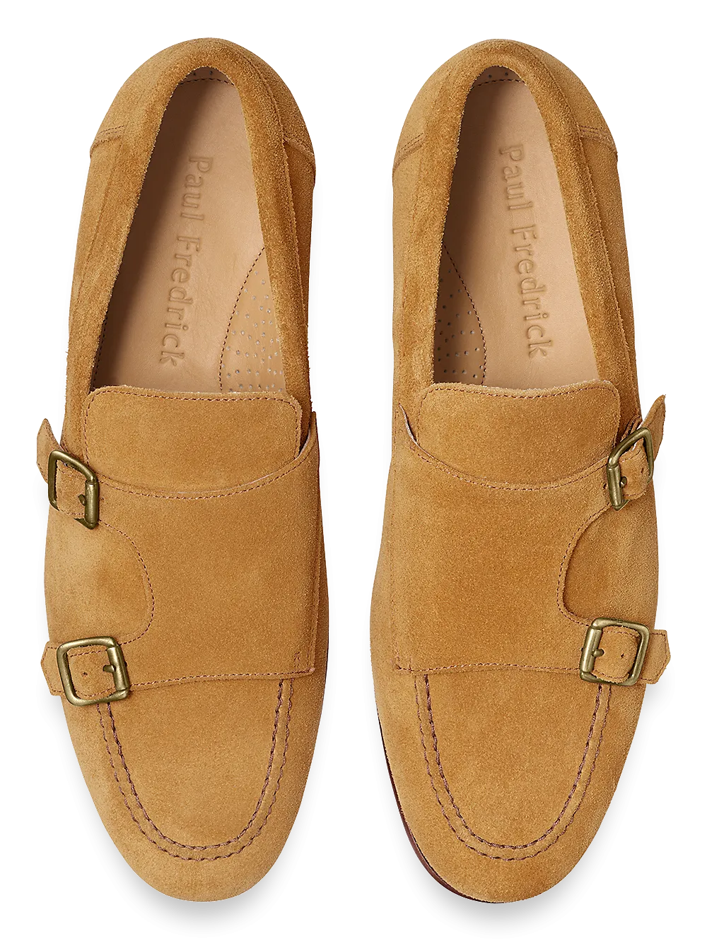 Amos Monk Strap Loafer - Camel