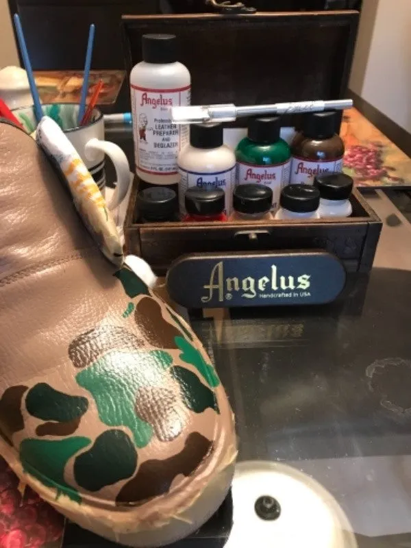 Angelus Leather Paint Green