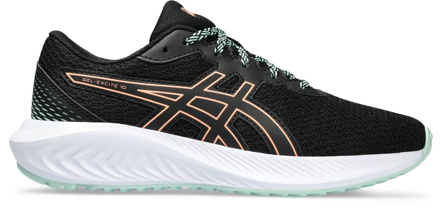 Asics Kids Gel-Excite 10 GS - Black/Bright Sunstone