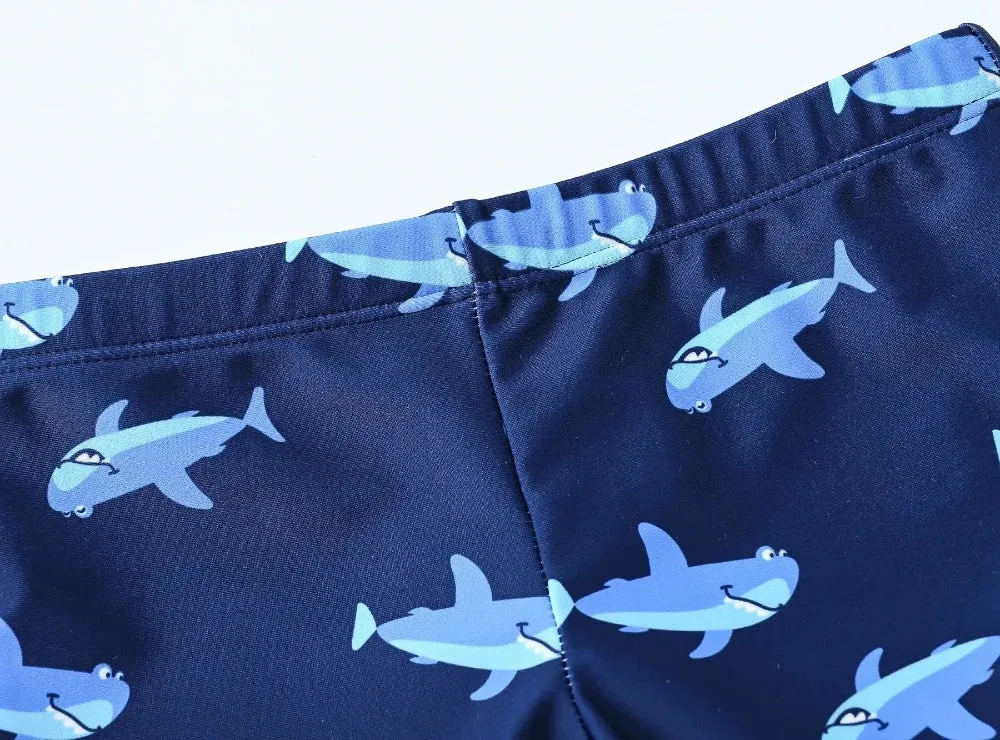 Baby Boy Shark Animal UV Protection Swimwear Set