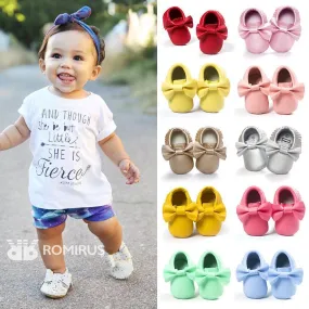 Baby Simple Bowknot Shoes