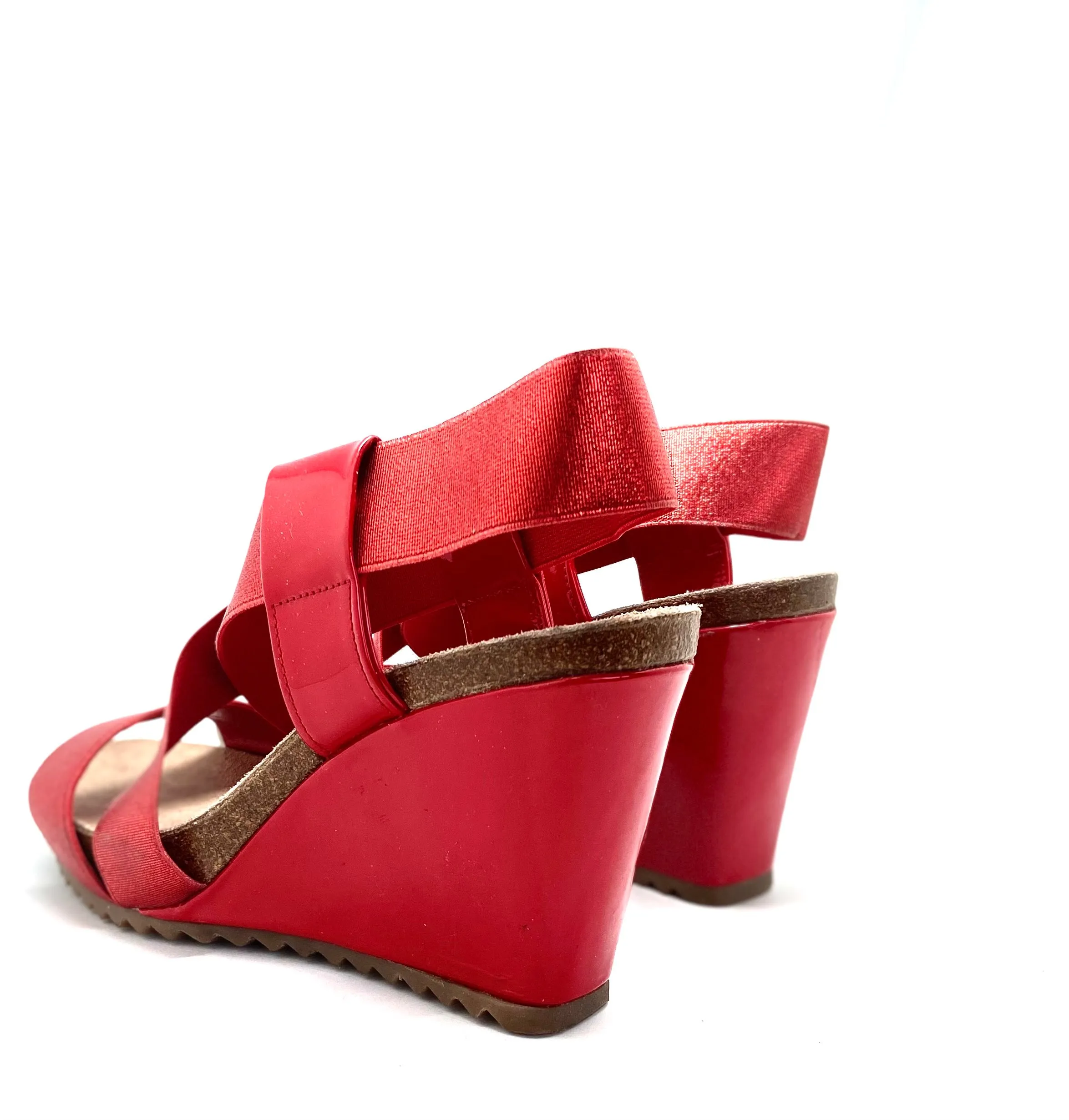 Bande Red- wedge sandal LAST PAIR 37!