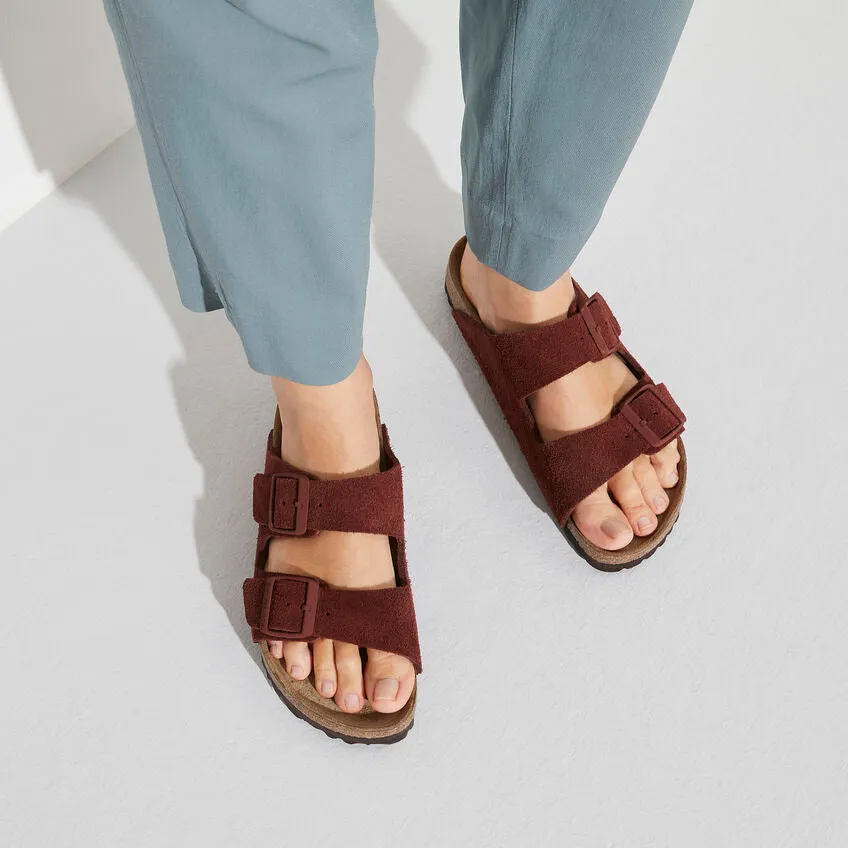 Birkenstock Arizona SFB Narrow Hot Chocolate Suede