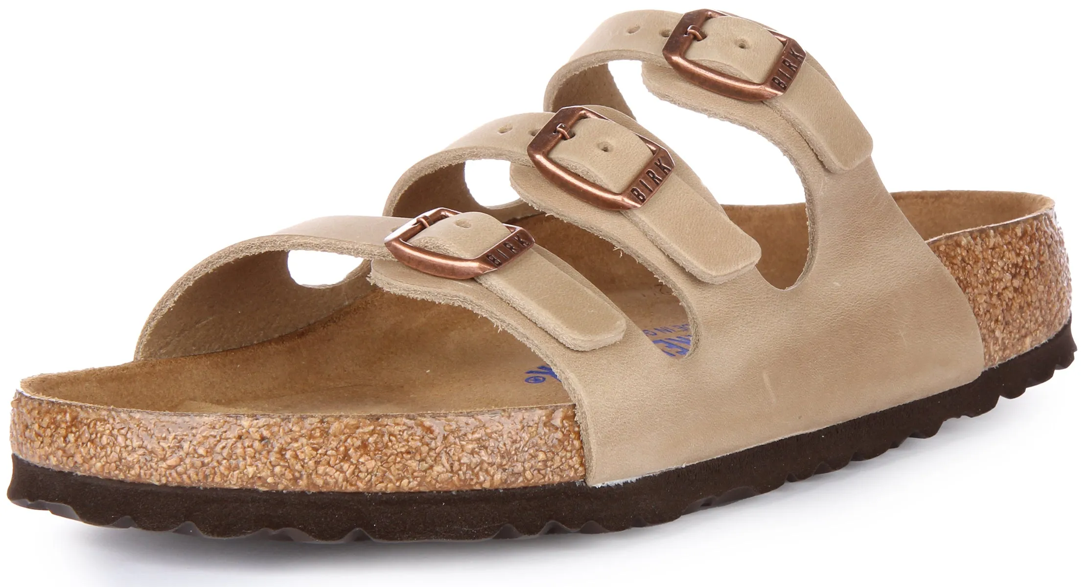 Birkenstock Florida Bs In Tobacco | Regular Fit