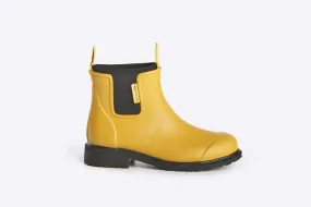 Bobbi Gumboot | Mustard & Black (Enhanced Traction)