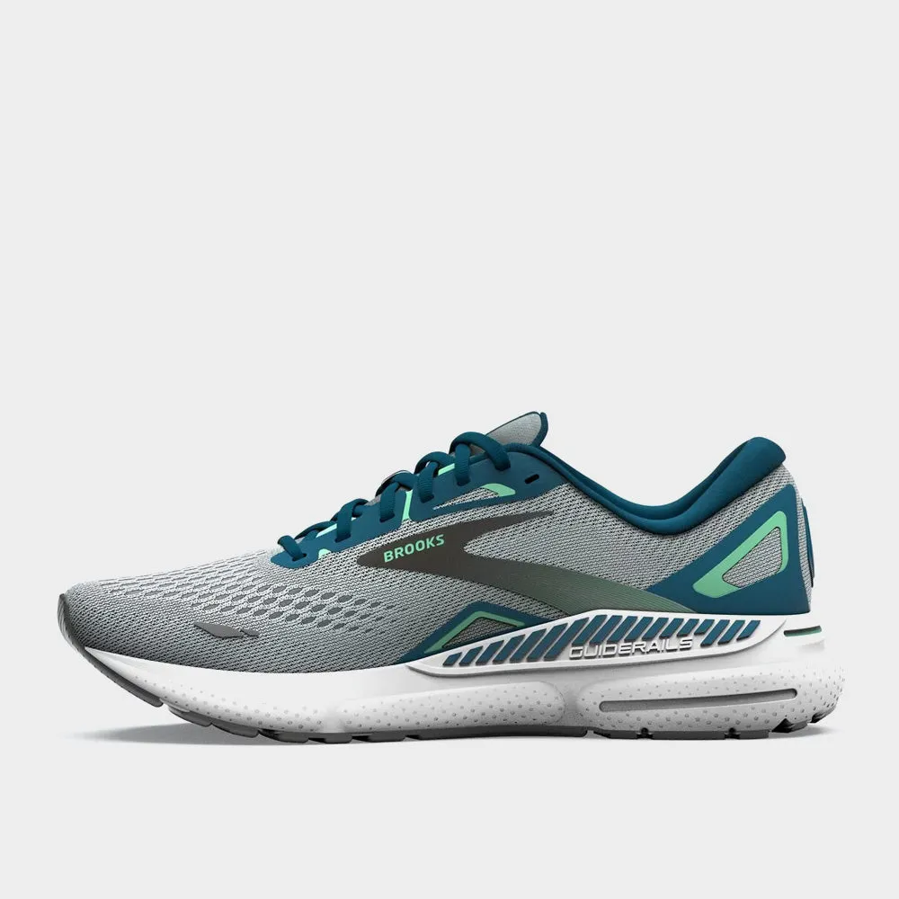 Brooks Mens Adrenaline Gts 23 Performance Running Grey/blue _ 180755 _ Grey