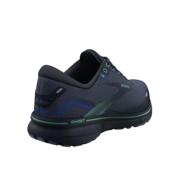 Brooks Men's Ghost 15 Crown Blue/Black/Green