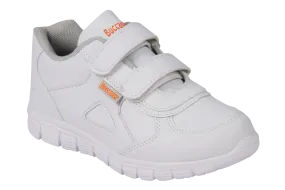 Buccaneer Velcro Takkies - White