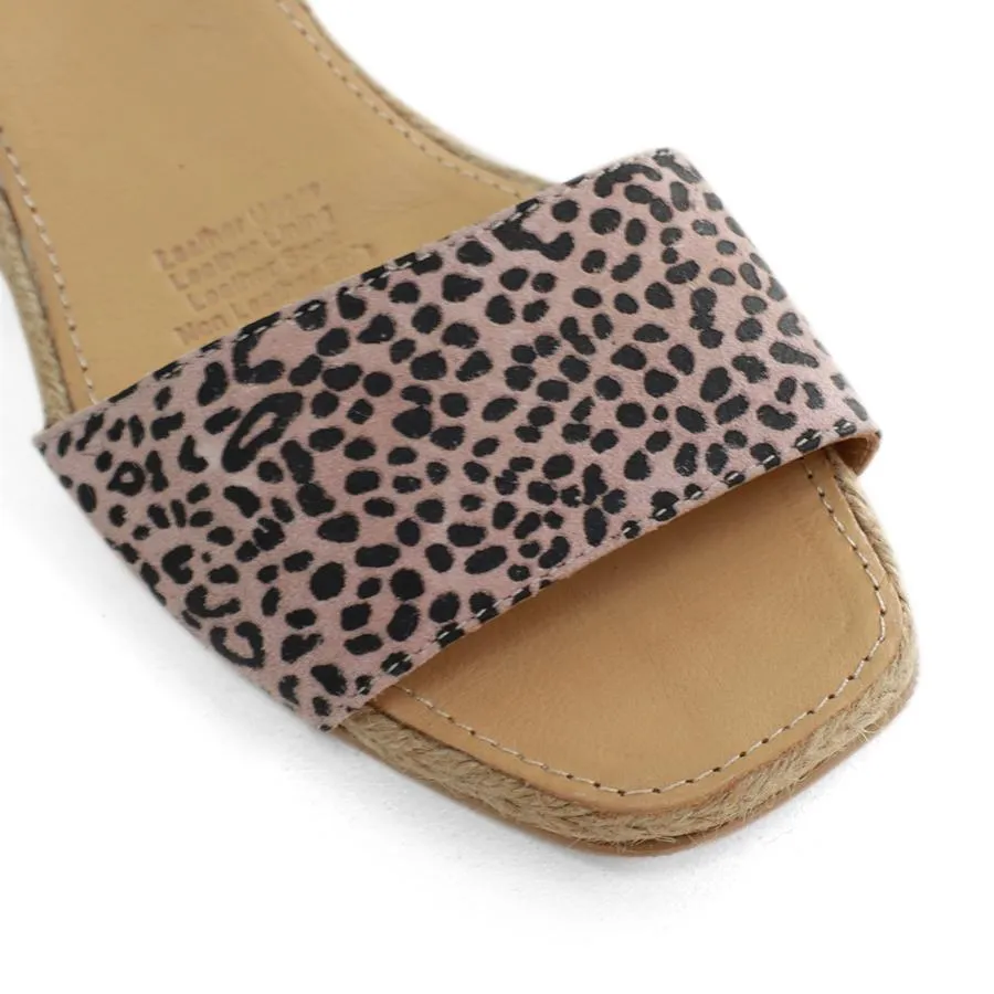 Bueno - Mary Espadrille - Tan Leopard