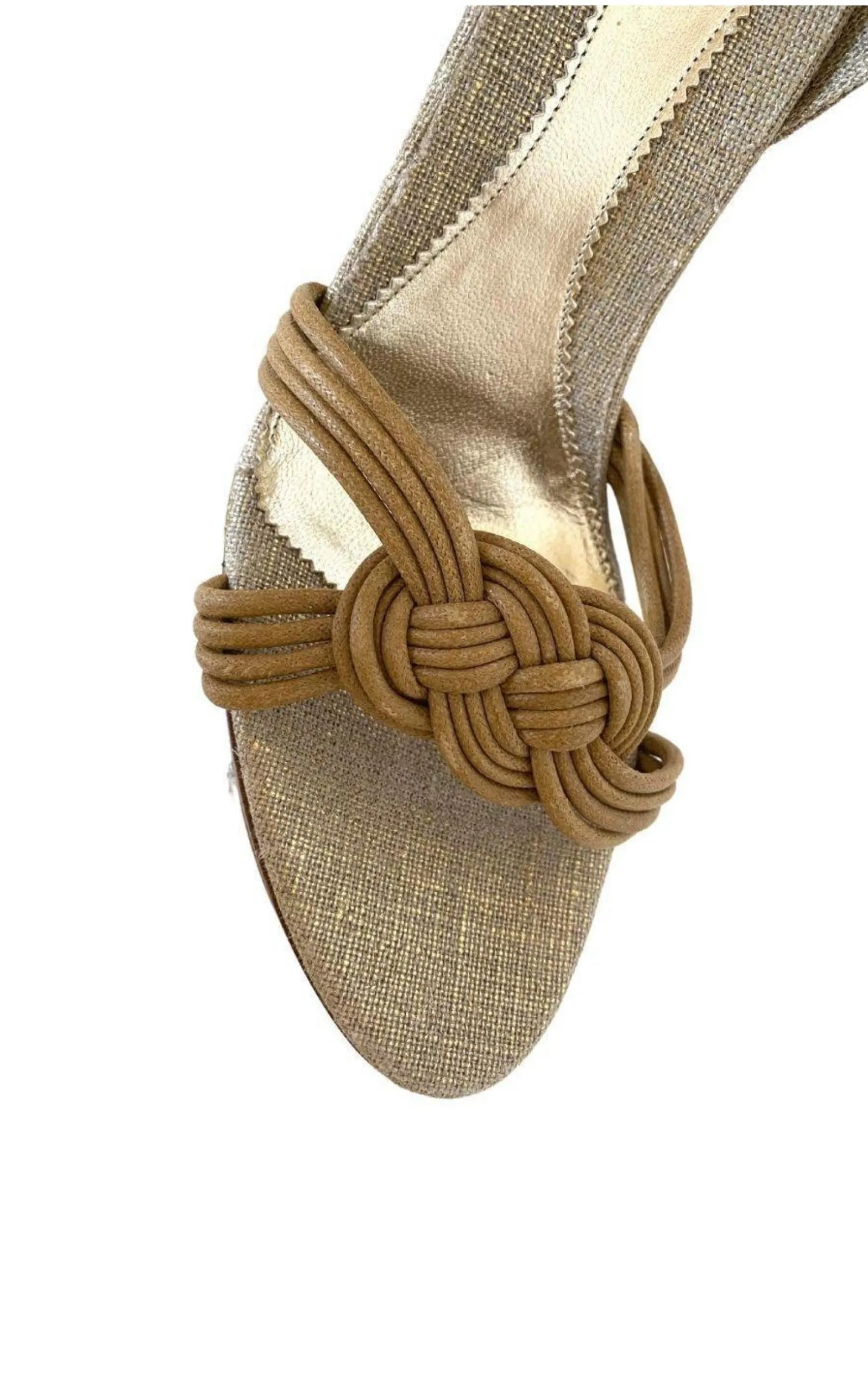 Canvas Wedge Sandal