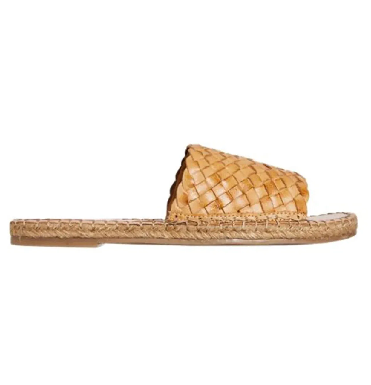 Chrissy Woven Flat by Human Premium - Natural