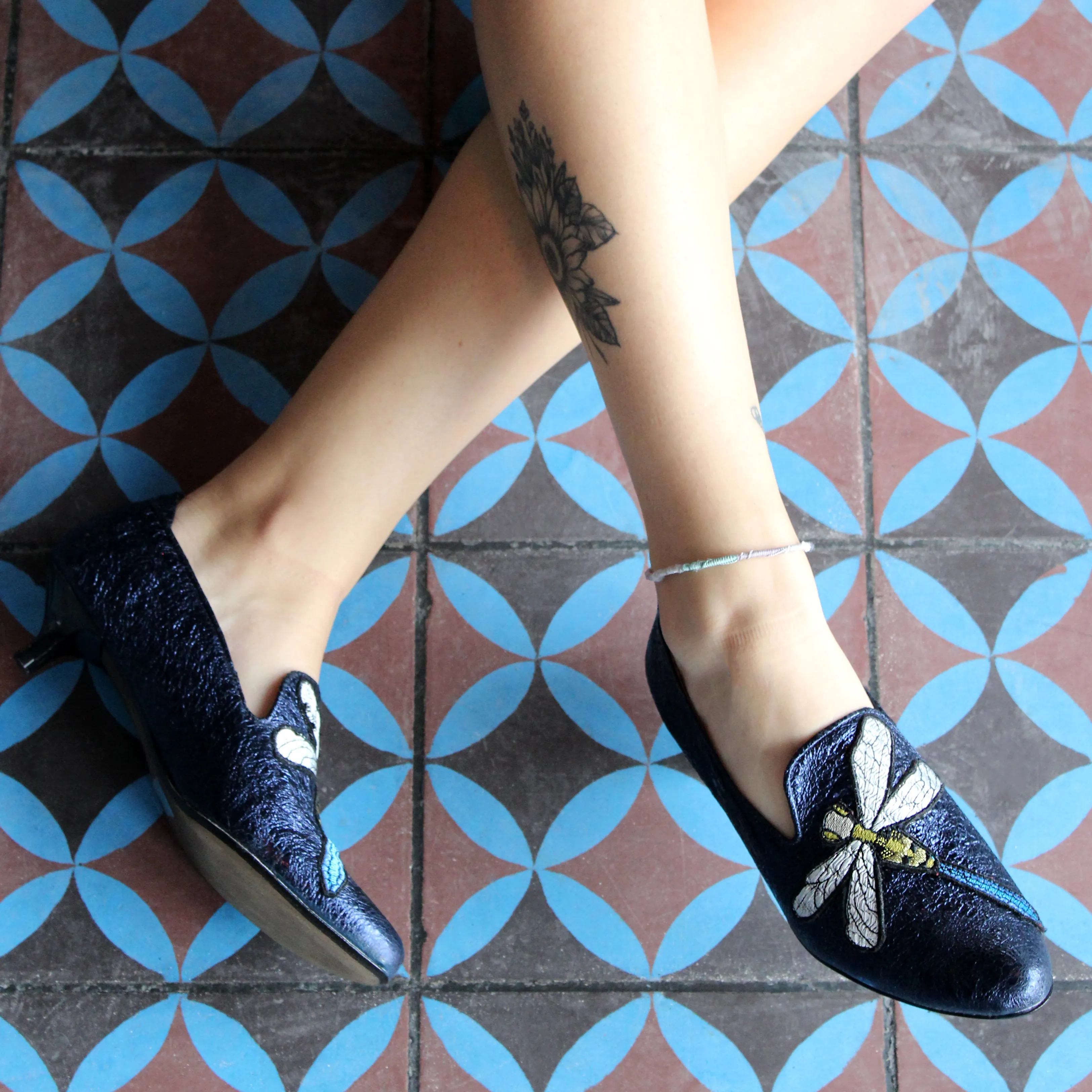 Cigar - Blue Dragonfly shoe