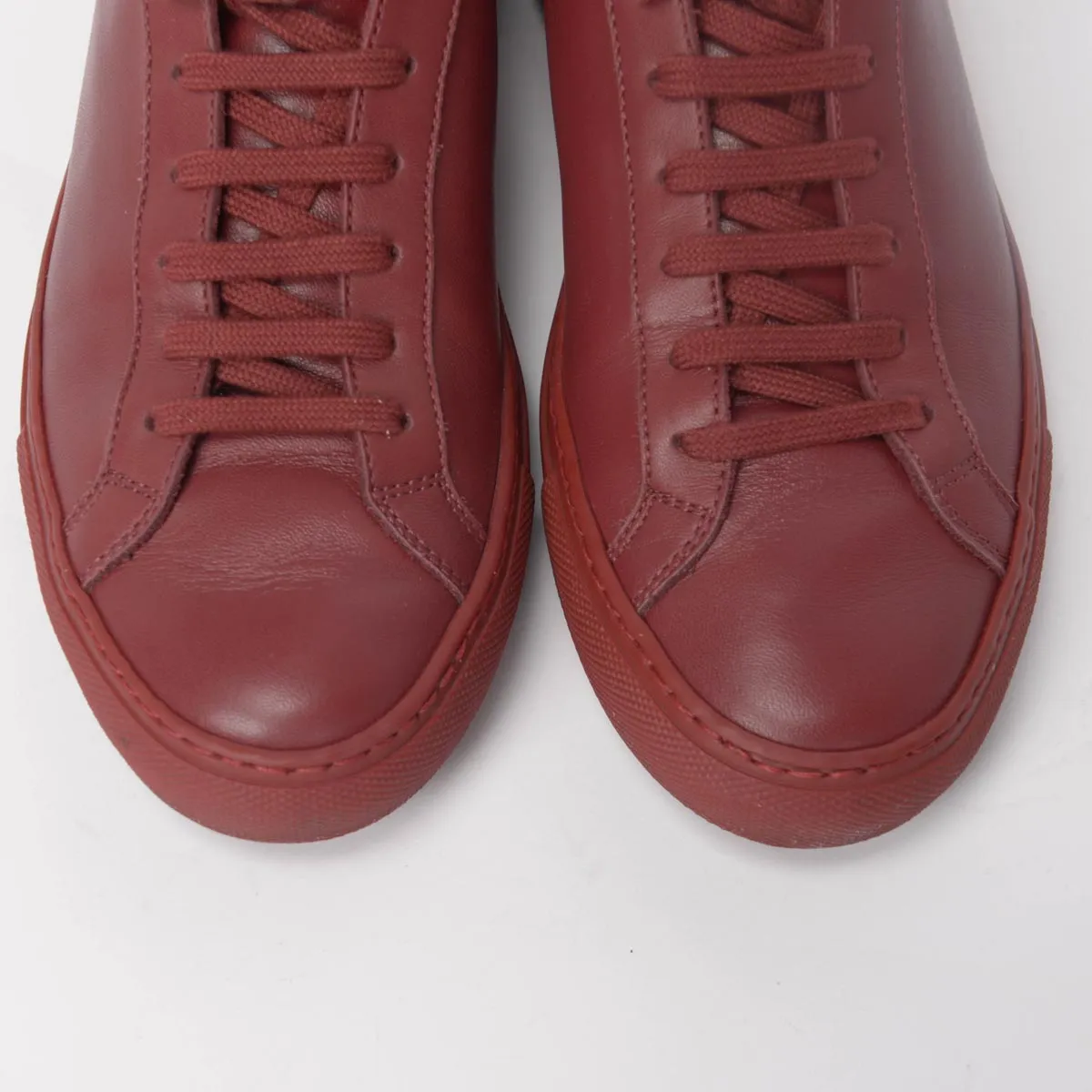 Common Projects Brick Leather Achilles Low Sneakers 36