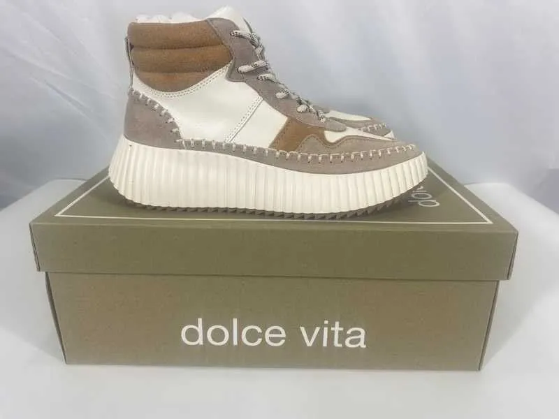 DALEY SNEAKERS TAUPE MULTI SUEDE - re:vita