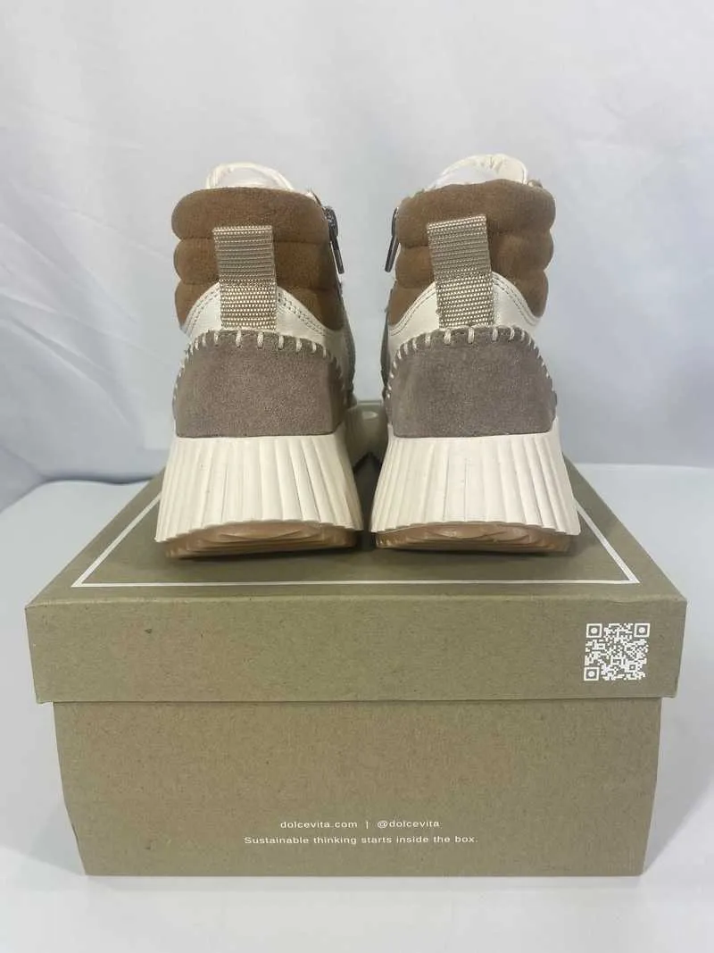 DALEY SNEAKERS TAUPE MULTI SUEDE - re:vita