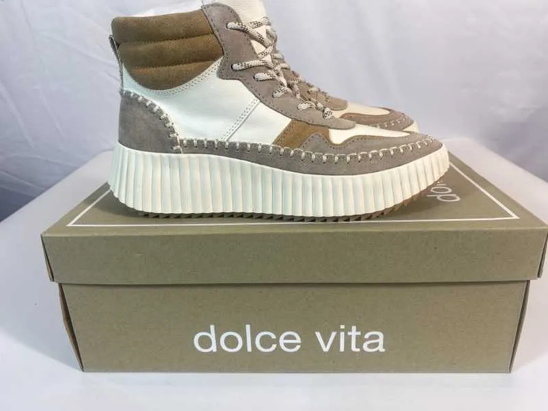 DALEY SNEAKERS TAUPE MULTI SUEDE - re:vita