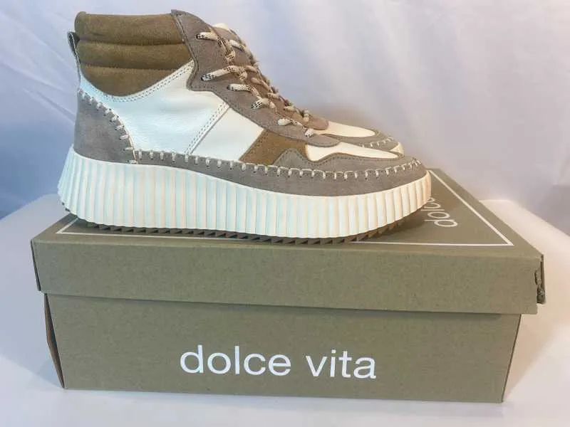 DALEY SNEAKERS TAUPE MULTI SUEDE - re:vita