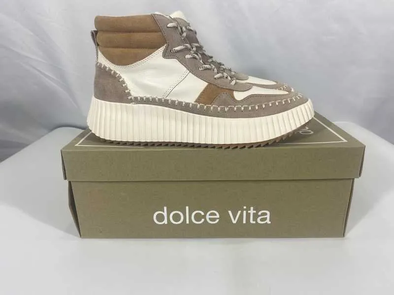 DALEY SNEAKERS TAUPE MULTI SUEDE - re:vita