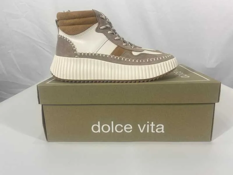 DALEY SNEAKERS TAUPE MULTI SUEDE - re:vita