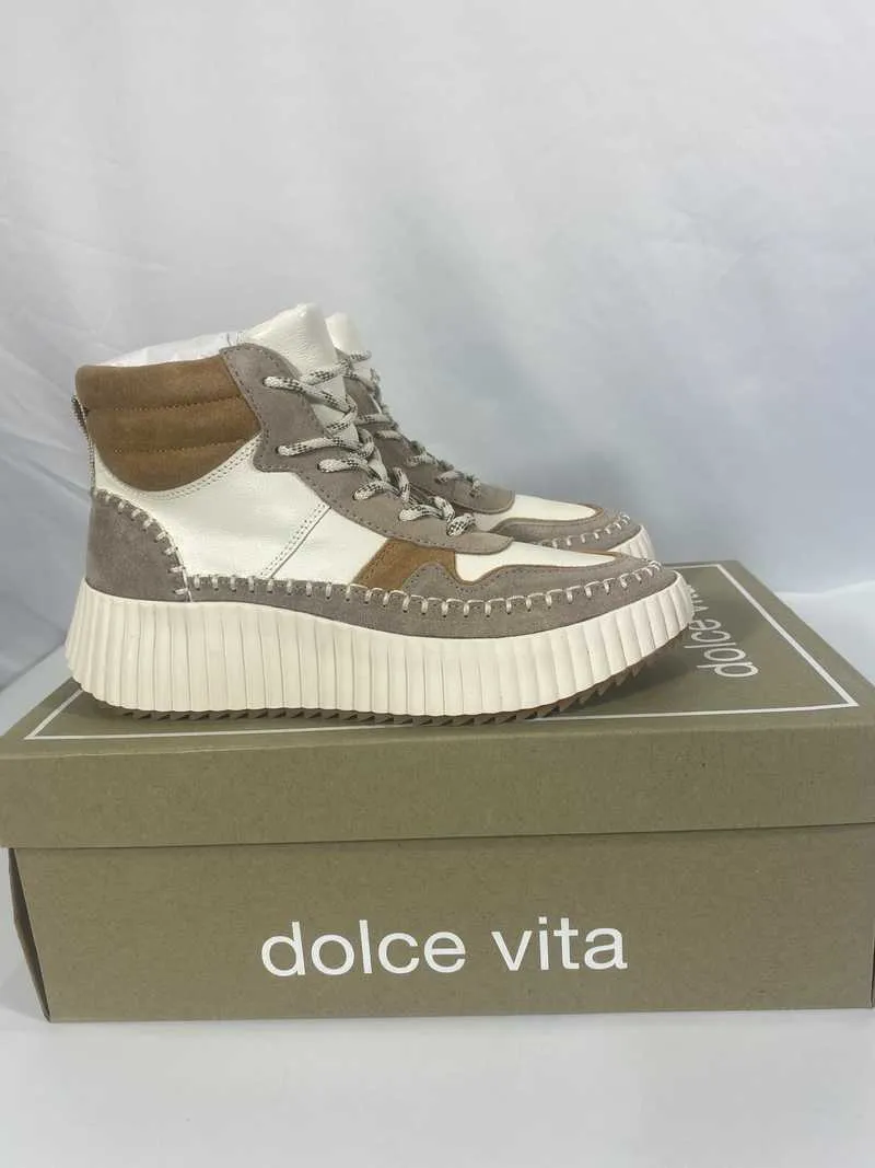 DALEY SNEAKERS TAUPE MULTI SUEDE - re:vita