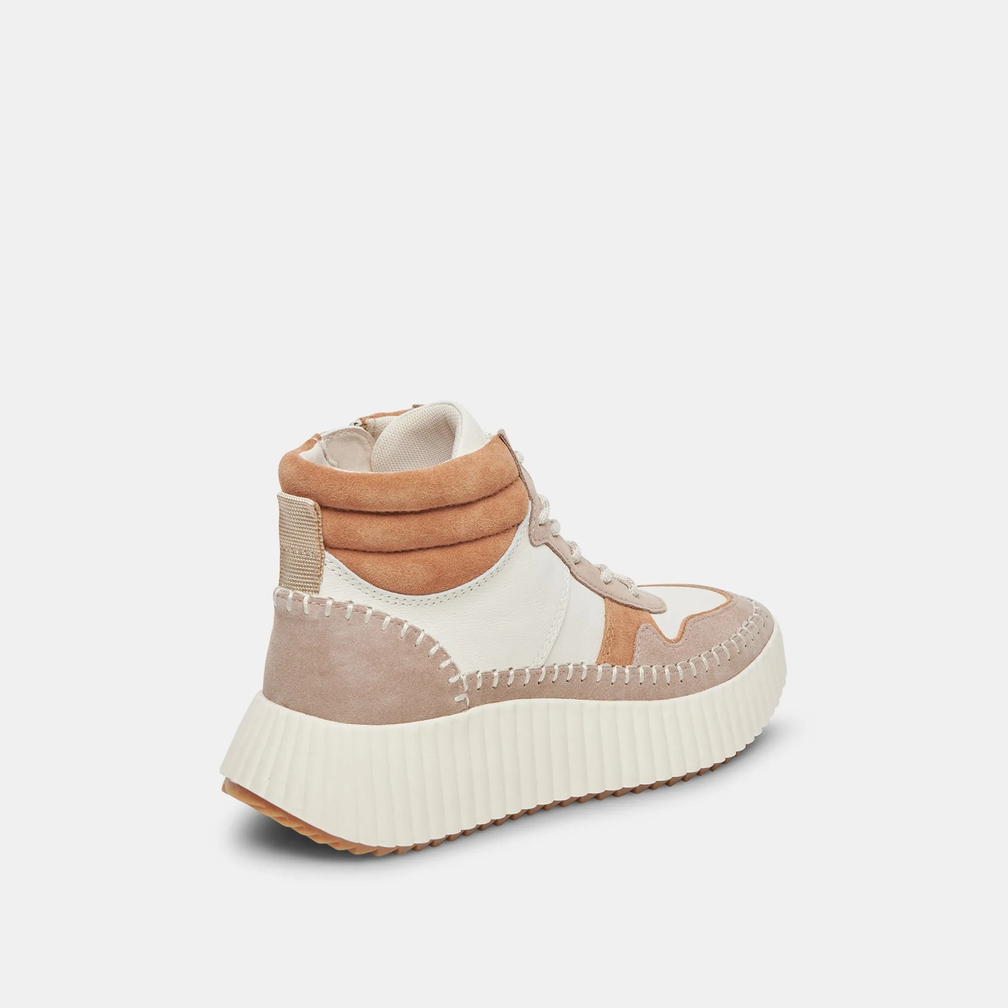 DALEY SNEAKERS TAUPE MULTI SUEDE - re:vita