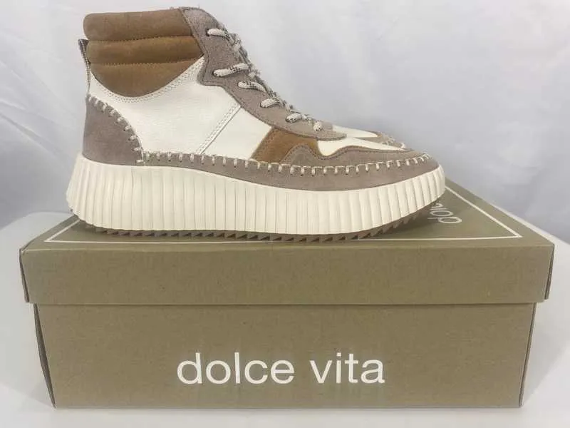 DALEY SNEAKERS TAUPE MULTI SUEDE - re:vita