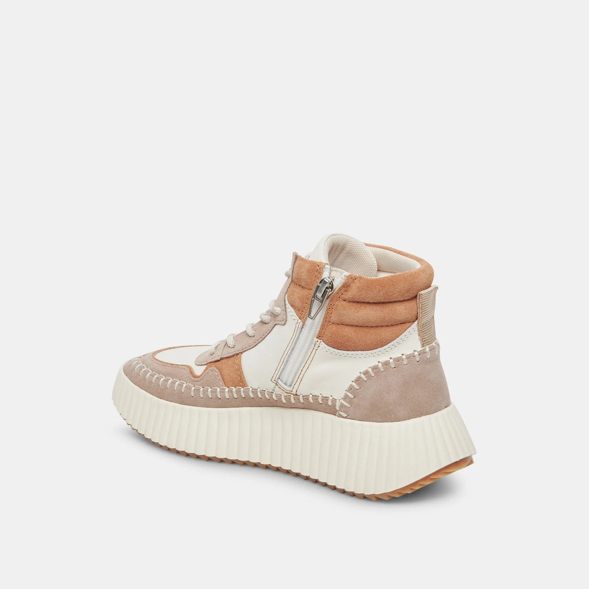 DALEY SNEAKERS TAUPE MULTI SUEDE - re:vita