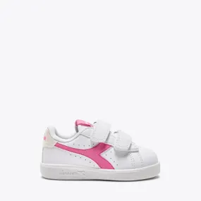 DIADORA SNEAKERS GAME P TD GIRL BIANCO-ROSA INCARNATO