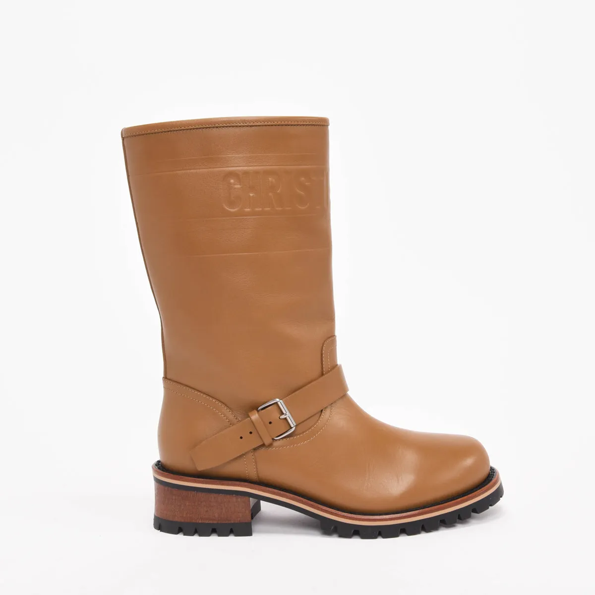 Dior Natural Calfskin DiorQuest Boots 38