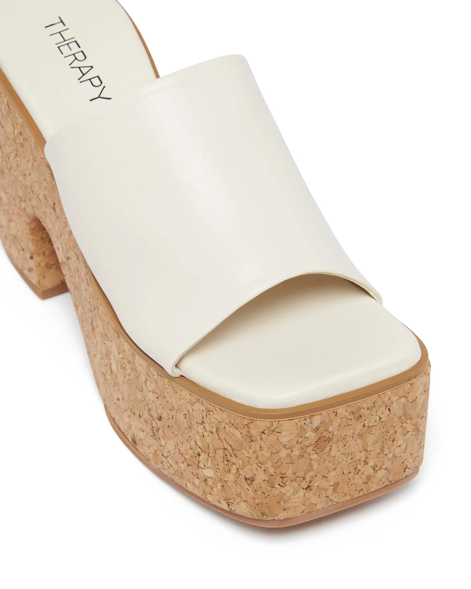 Dreamy Platform Heel Bone Smooth