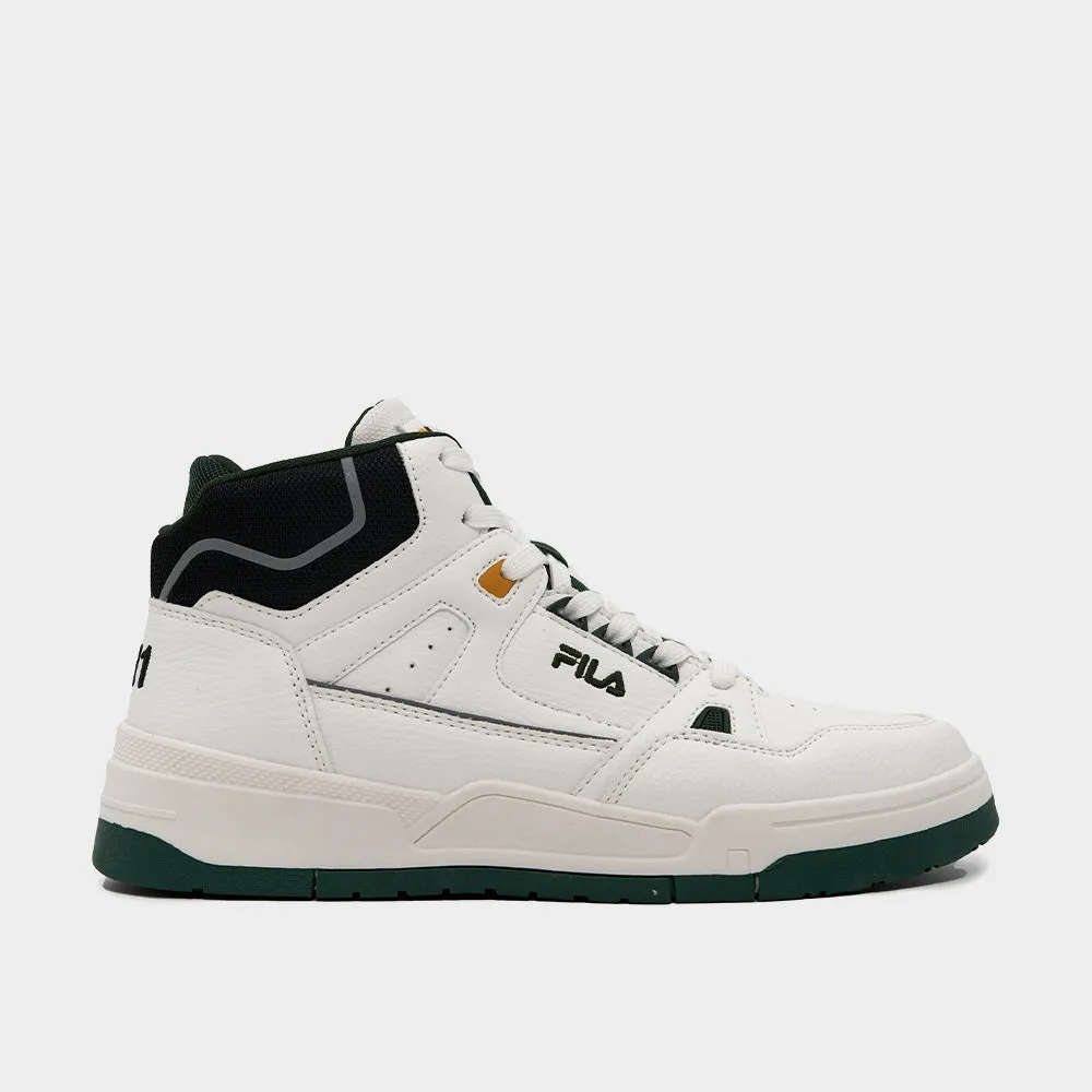 Fila Mens Nolan Sneaker White/ Green _ 181559 _ White