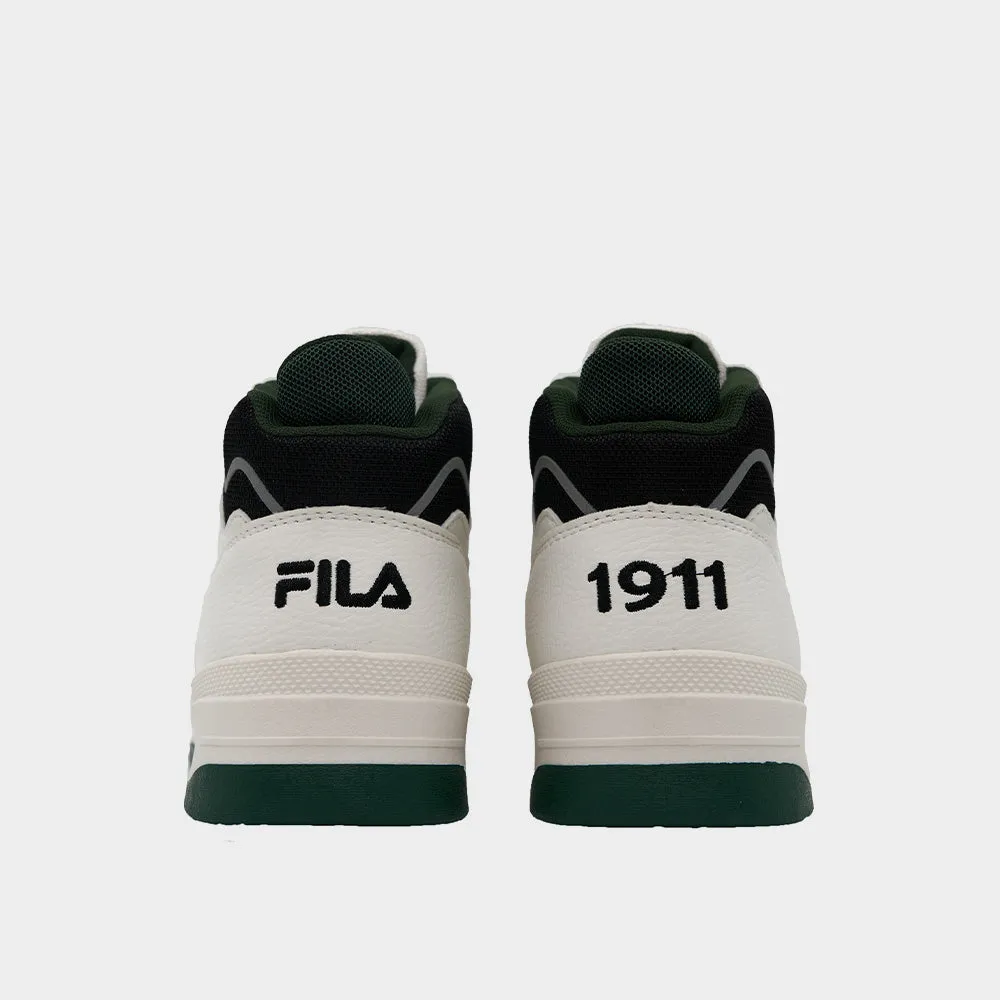 Fila Mens Nolan Sneaker White/ Green _ 181559 _ White