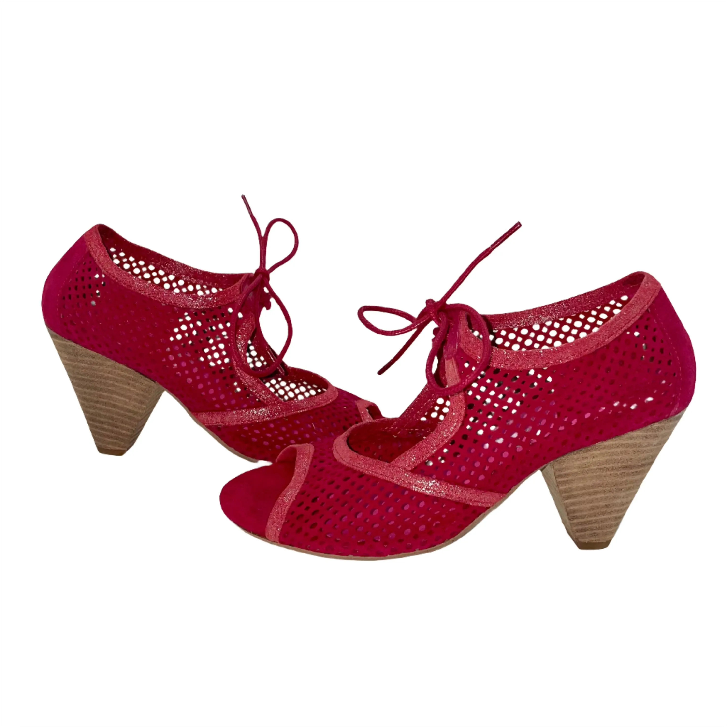 Gateau Red suede LAST PAIRS 34, 35, 36 AND 41