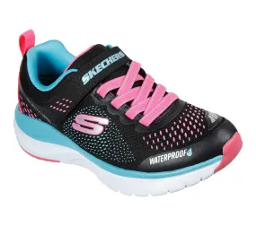 Girls Skechers Strap Ultra Groove Hydro Black Waterproof 302393L BKMT sale