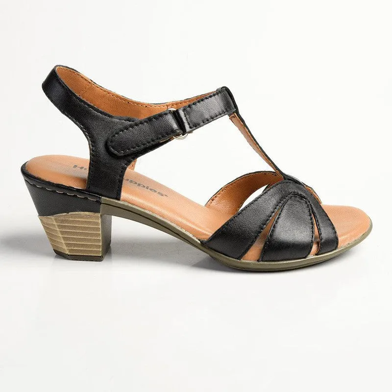 Hush Puppies Josefina Block Sandal - Black