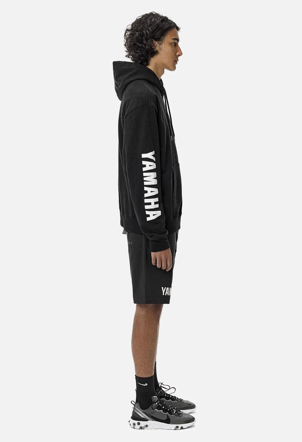 John Elliott X Yamaha Hoodie / Black X Yellow