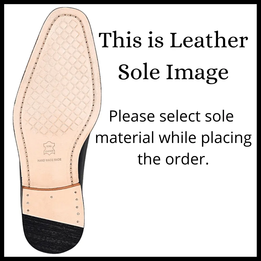 Kasper Brogue Leather Sole Shoes