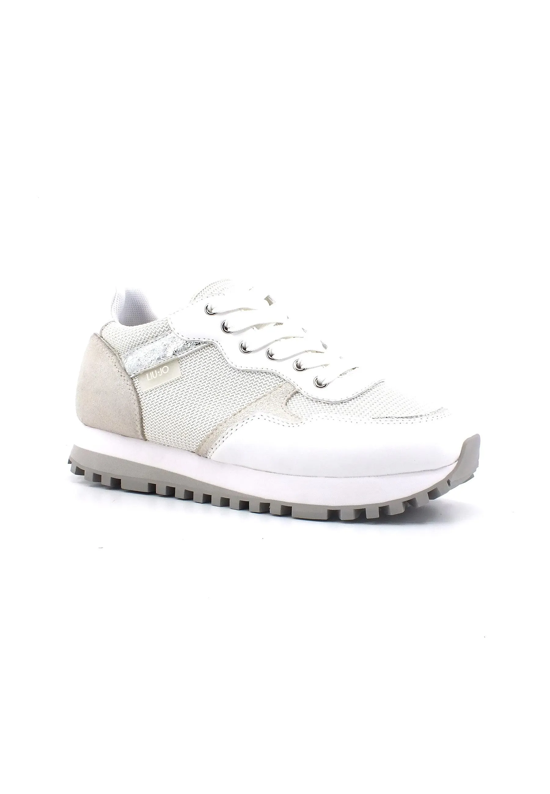 LIU JO Wonder 01 Sneaker Donna White BF3001PX340